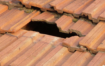 roof repair Launcherley, Somerset